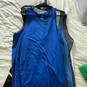 Adidas Men's Blue Tank